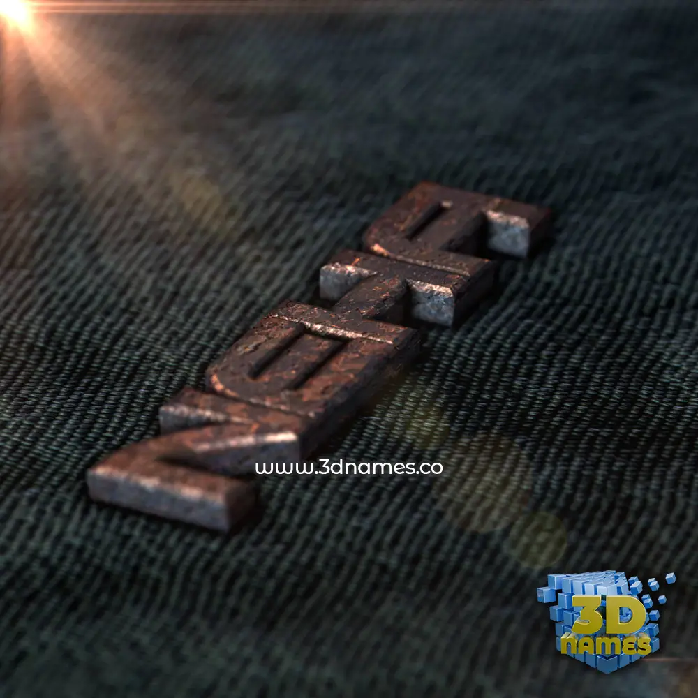 neha in Rusty Metal style - 3D name wallpaper