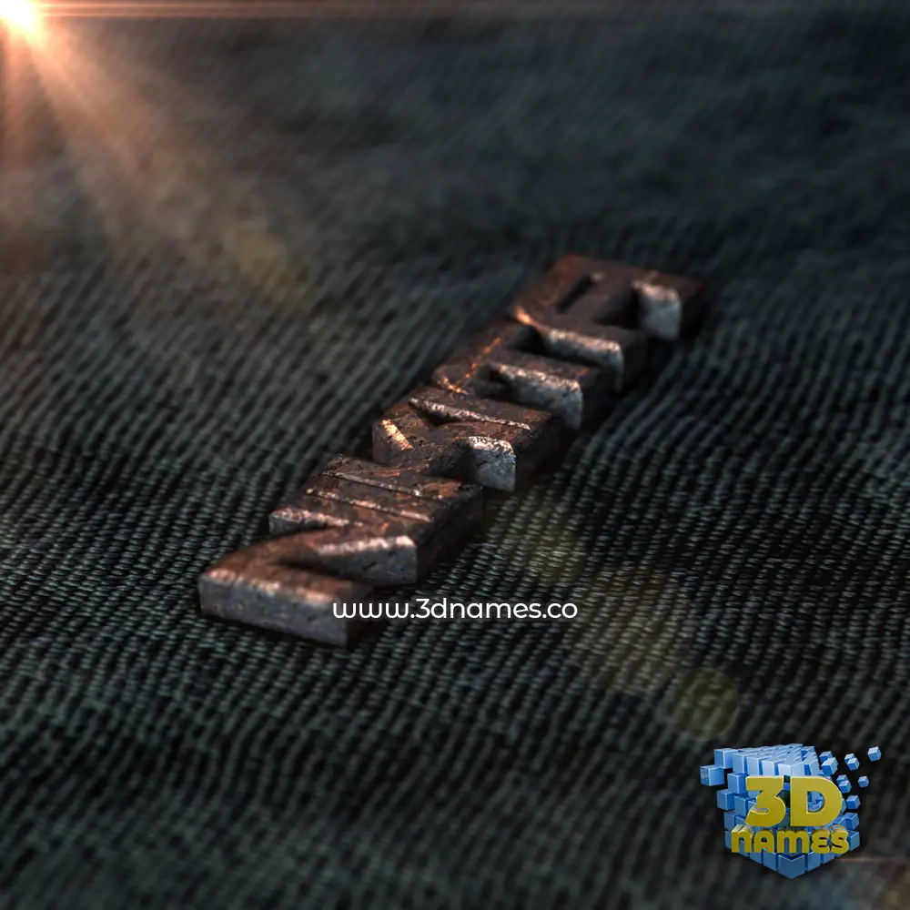 nikita in Rusty Metal style - 3D name wallpaper