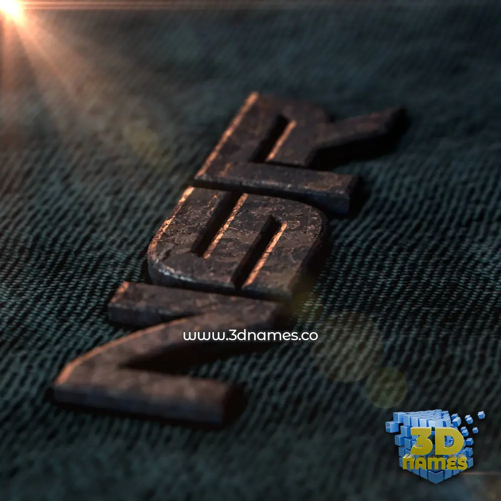 nsr in Rusty Metal style - 3D name wallpaper