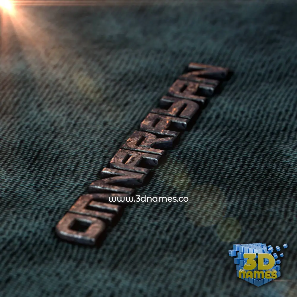 omnarayan in Rusty Metal style - 3D name wallpaper