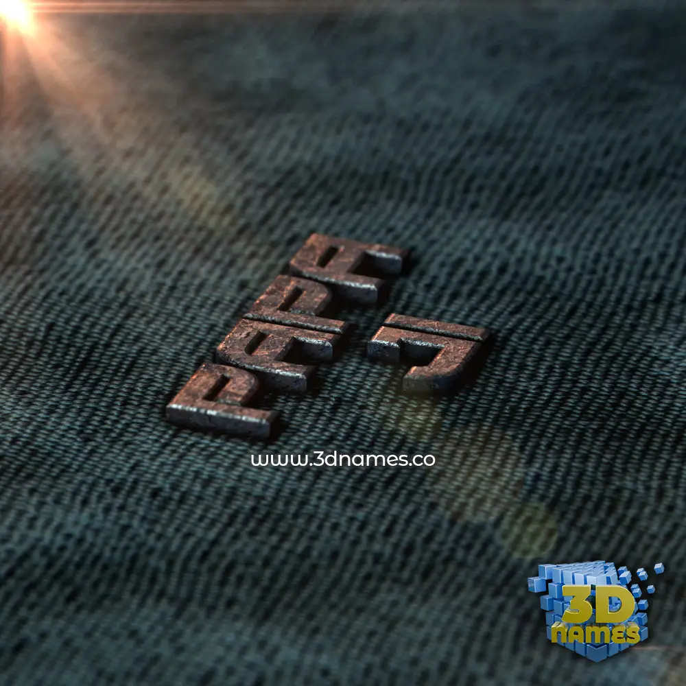 papa ji in Rusty Metal style - 3D name wallpaper