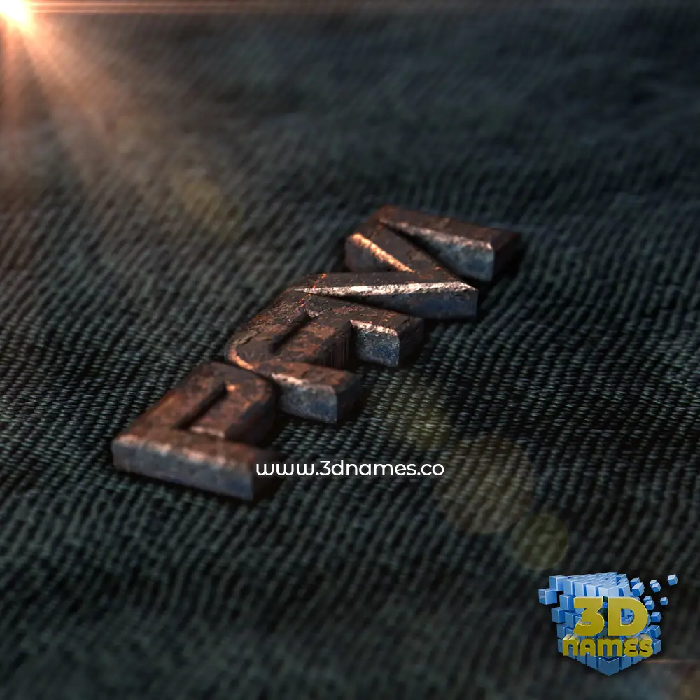 pavi in Rusty Metal style - 3D name wallpaper