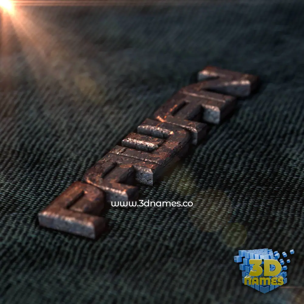 pawan in Rusty Metal style - 3D name wallpaper