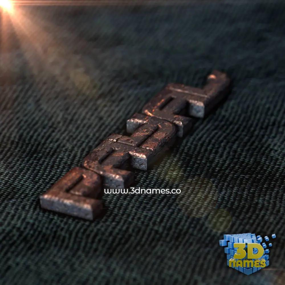 payal in Rusty Metal style - 3D name wallpaper
