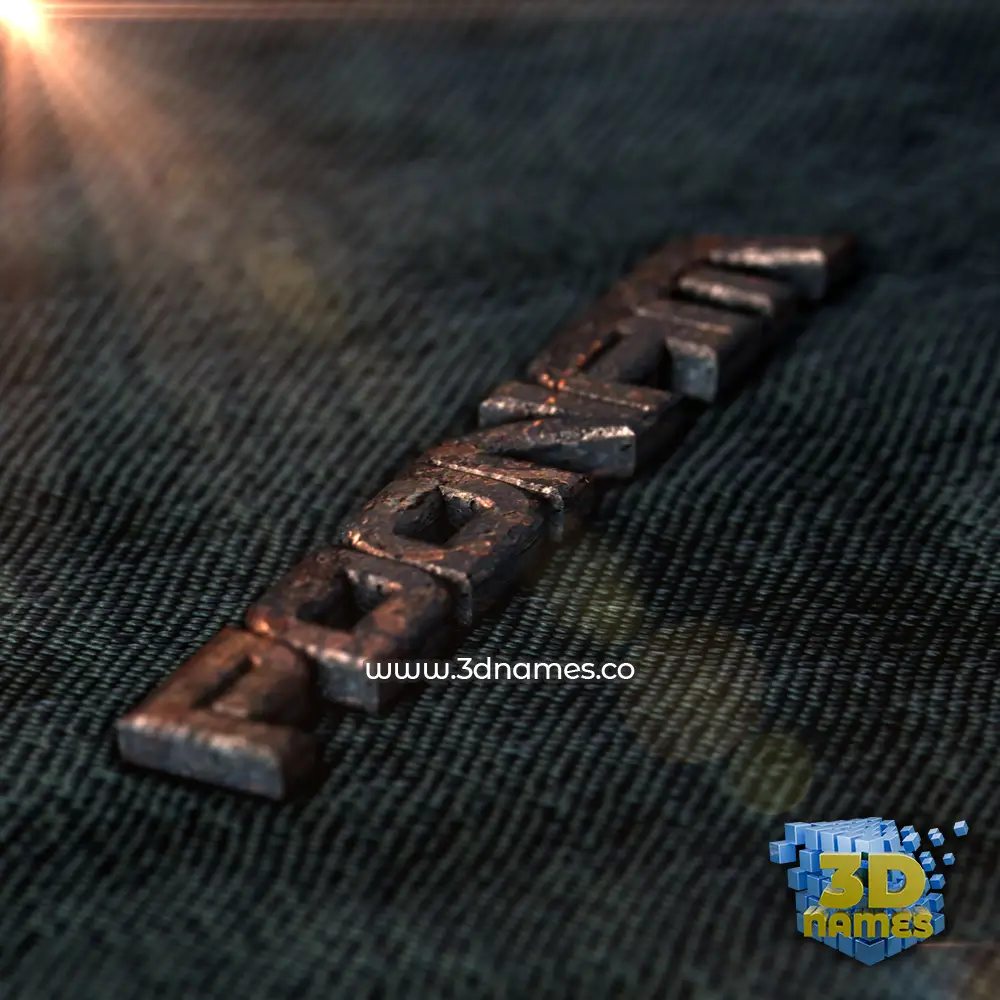 poonam in Rusty Metal style - 3D name wallpaper