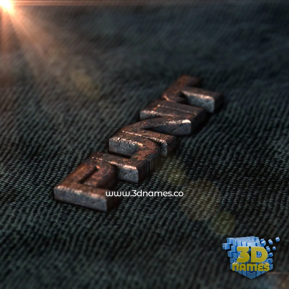 punit in Rusty Metal style - 3D name wallpaper