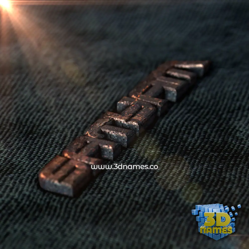 satyam in Rusty Metal style - 3D name wallpaper