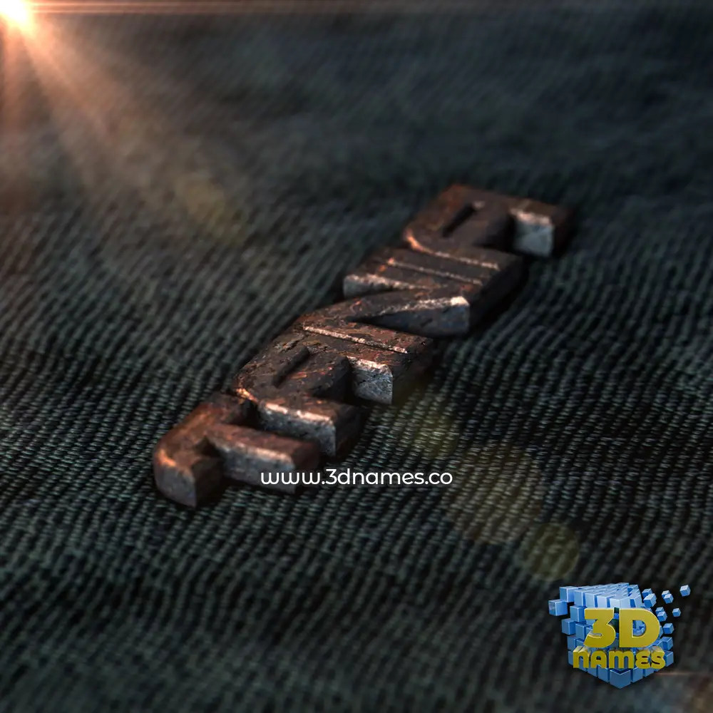 tania in Rusty Metal style - 3D name wallpaper