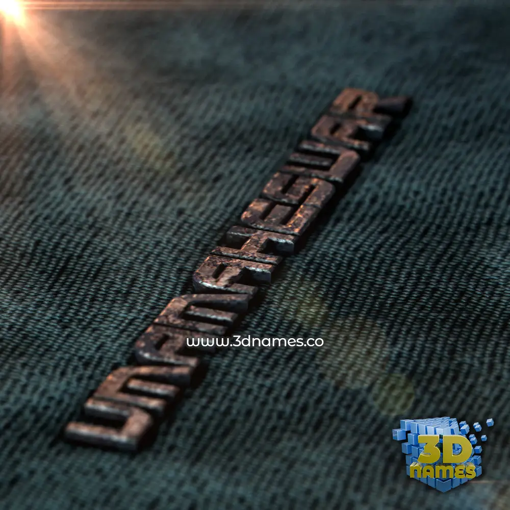 umamaheswar in Rusty Metal style - 3D name wallpaper