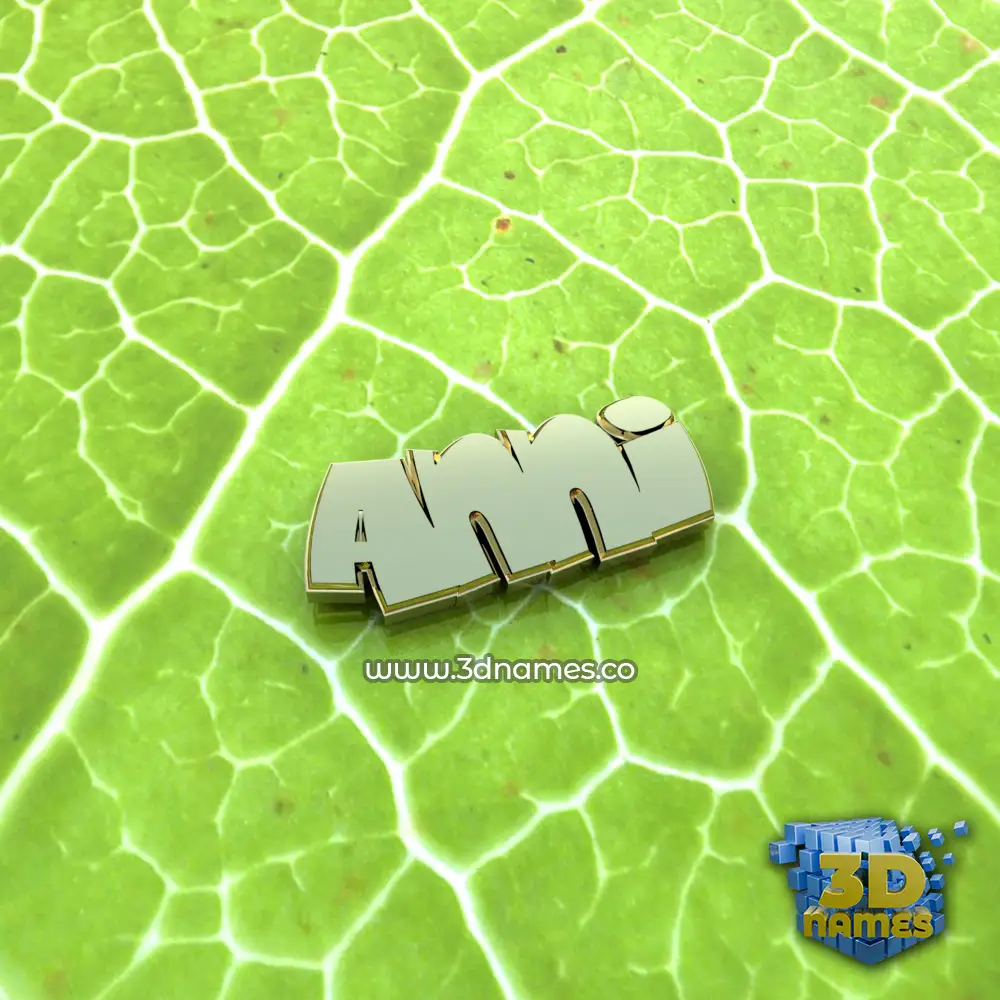 anni in Gold Leaf style - 3D name wallpaper