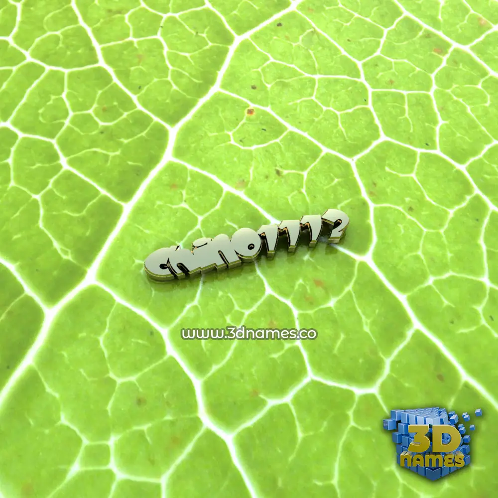 chino1112 in Gold Leaf style - 3D name wallpaper
