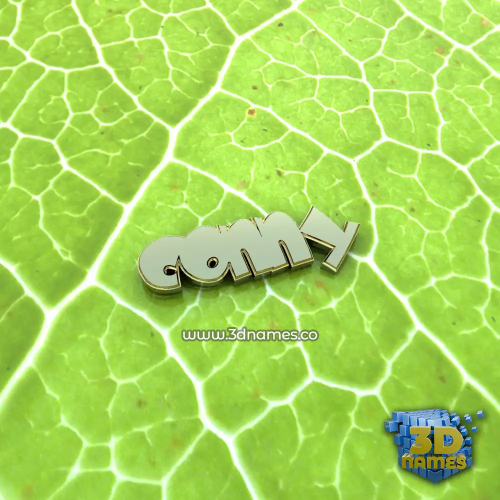 conny in Gold Leaf style - 3D name wallpaper