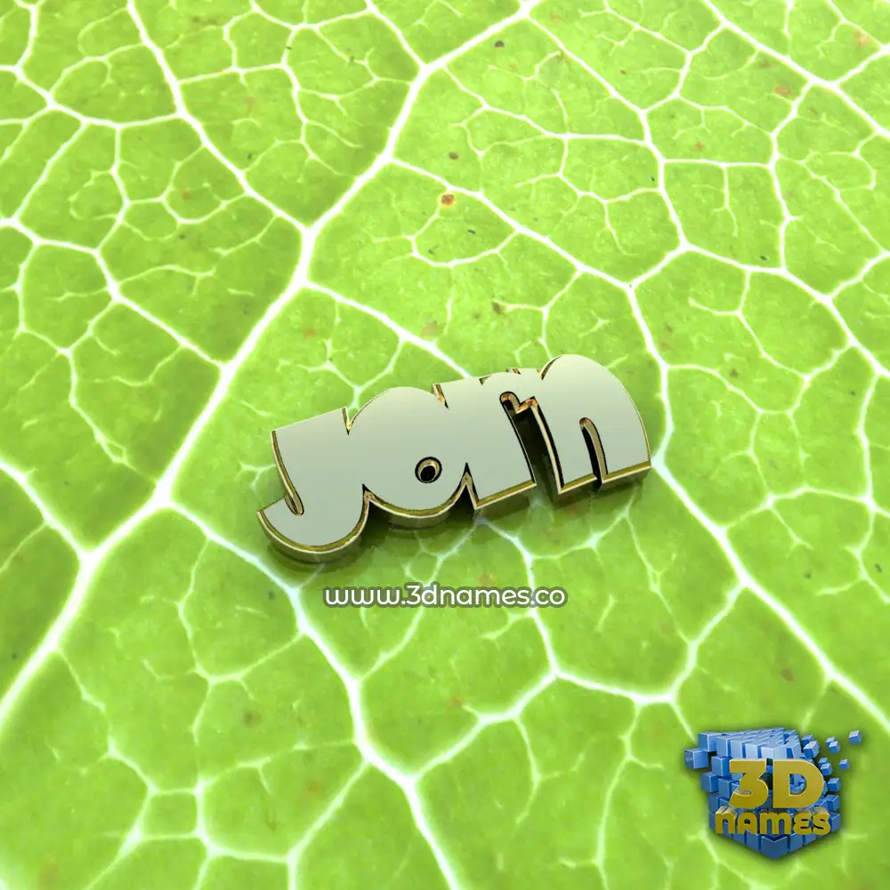 jorn in Gold Leaf style - 3D name wallpaper