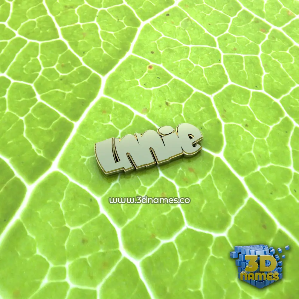 lnnie in Gold Leaf style - 3D name wallpaper
