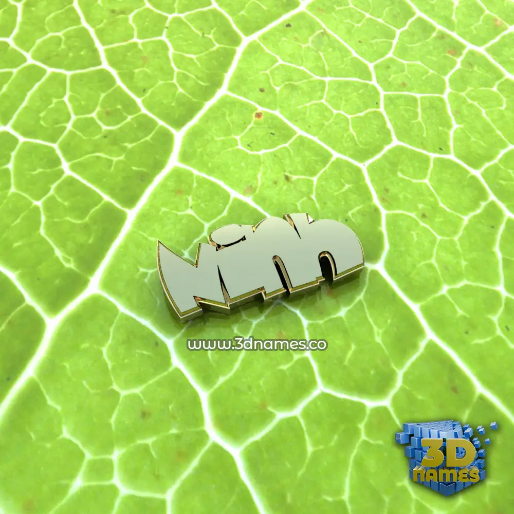 ninh in Gold Leaf style - 3D name wallpaper