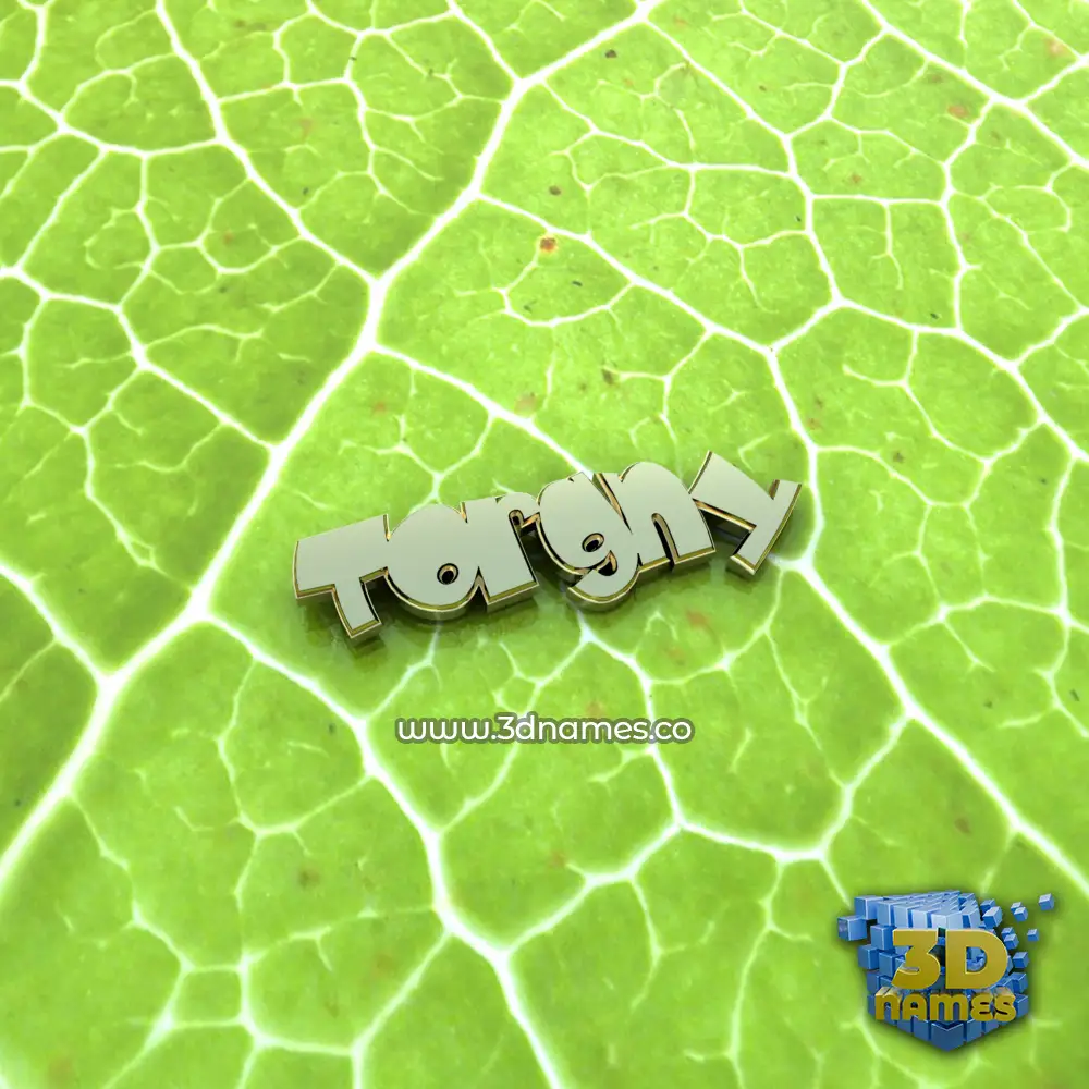 torgny in Gold Leaf style - 3D name wallpaper