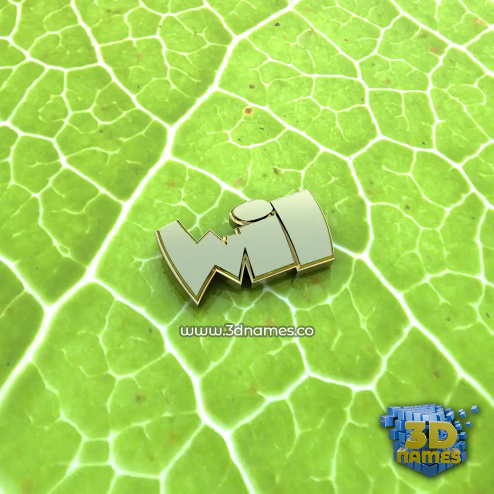 wil in Gold Leaf style - 3D name wallpaper