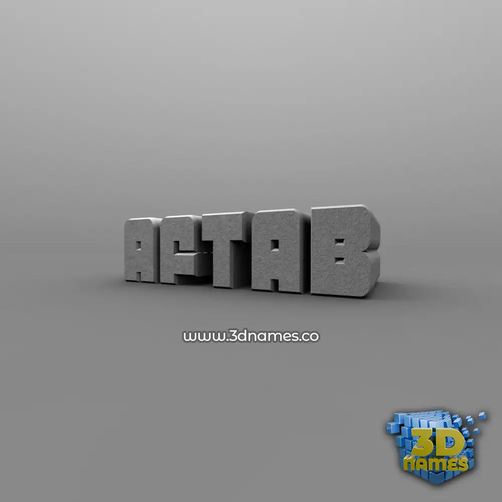 aftab in Solid Grey style - 3D name wallpaper