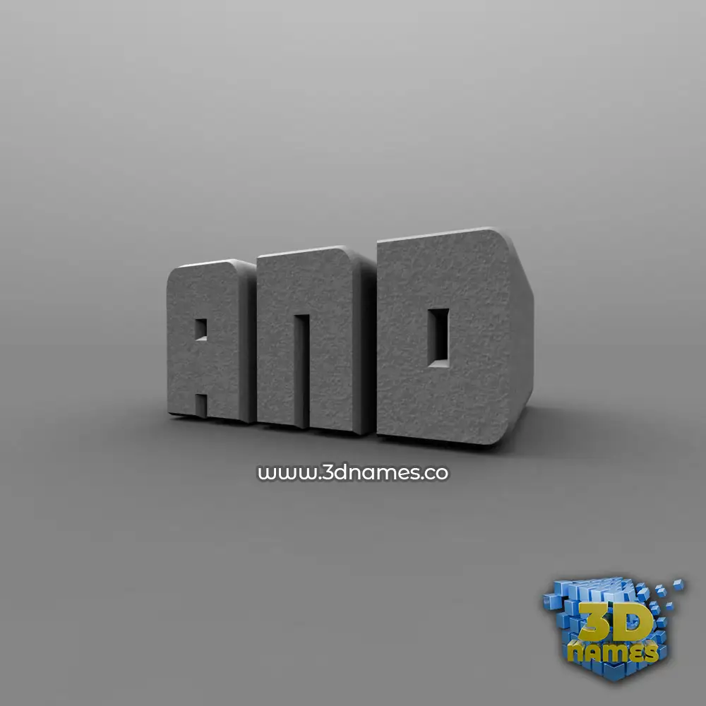 and in Solid Grey style - 3D name wallpaper