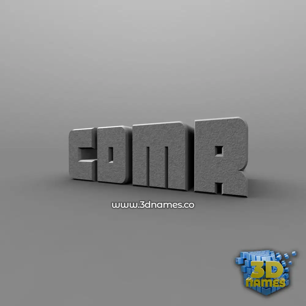 cdmr in Solid Grey style - 3D name wallpaper