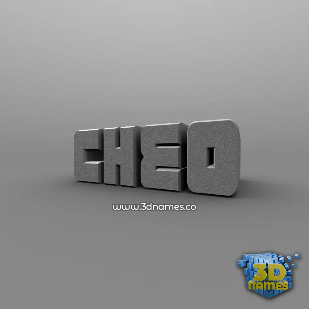 cheo in Solid Grey style - 3D name wallpaper