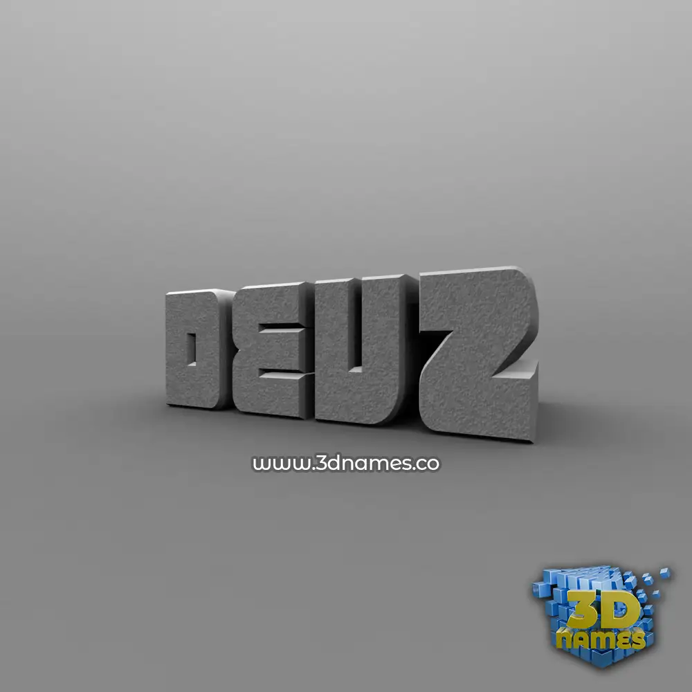 devz in Solid Grey style - 3D name wallpaper