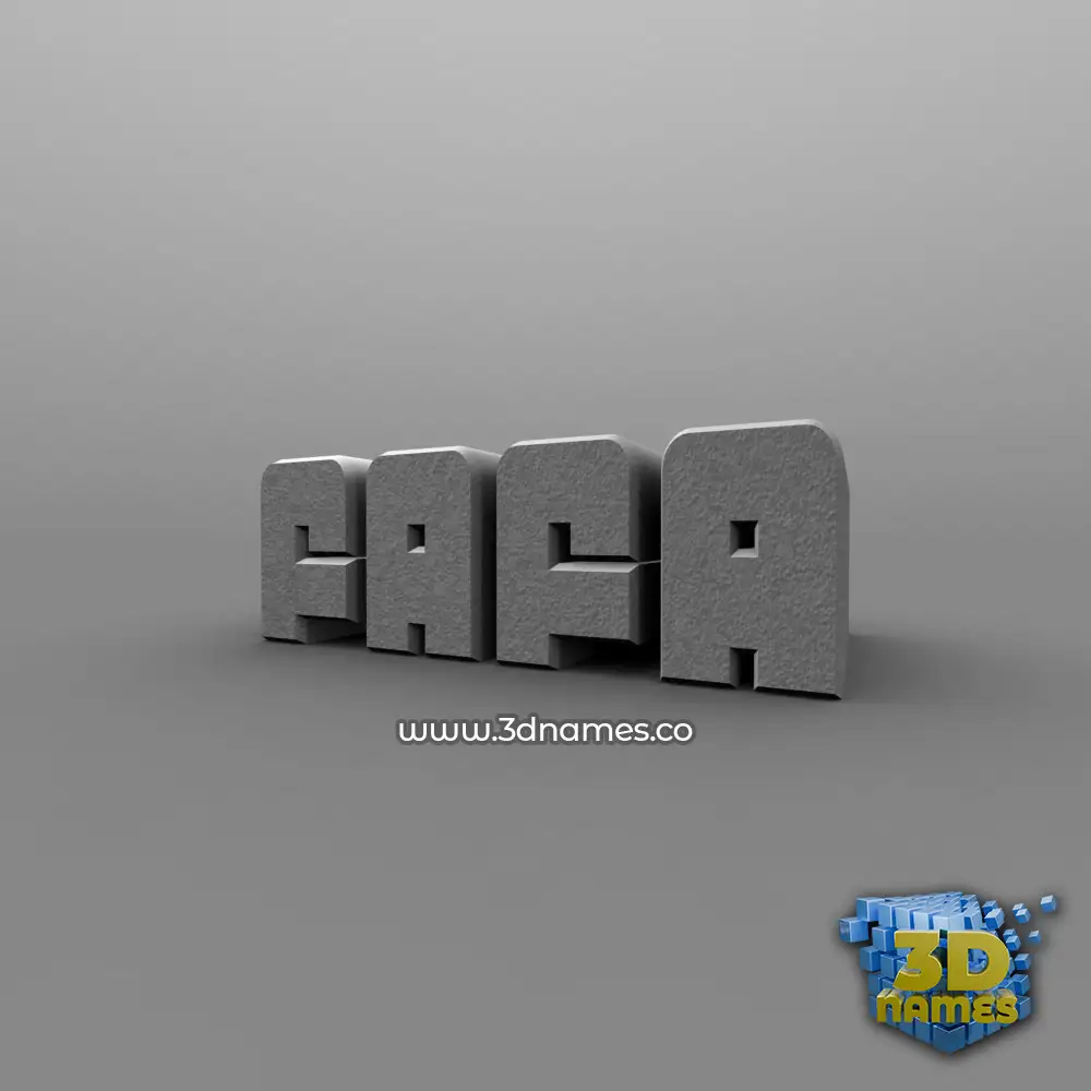 fafa in Solid Grey style - 3D name wallpaper