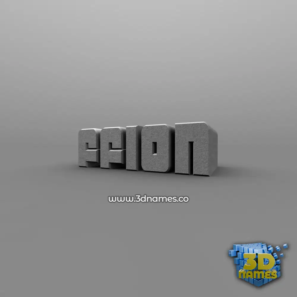 ffion in Solid Grey style - 3D name wallpaper