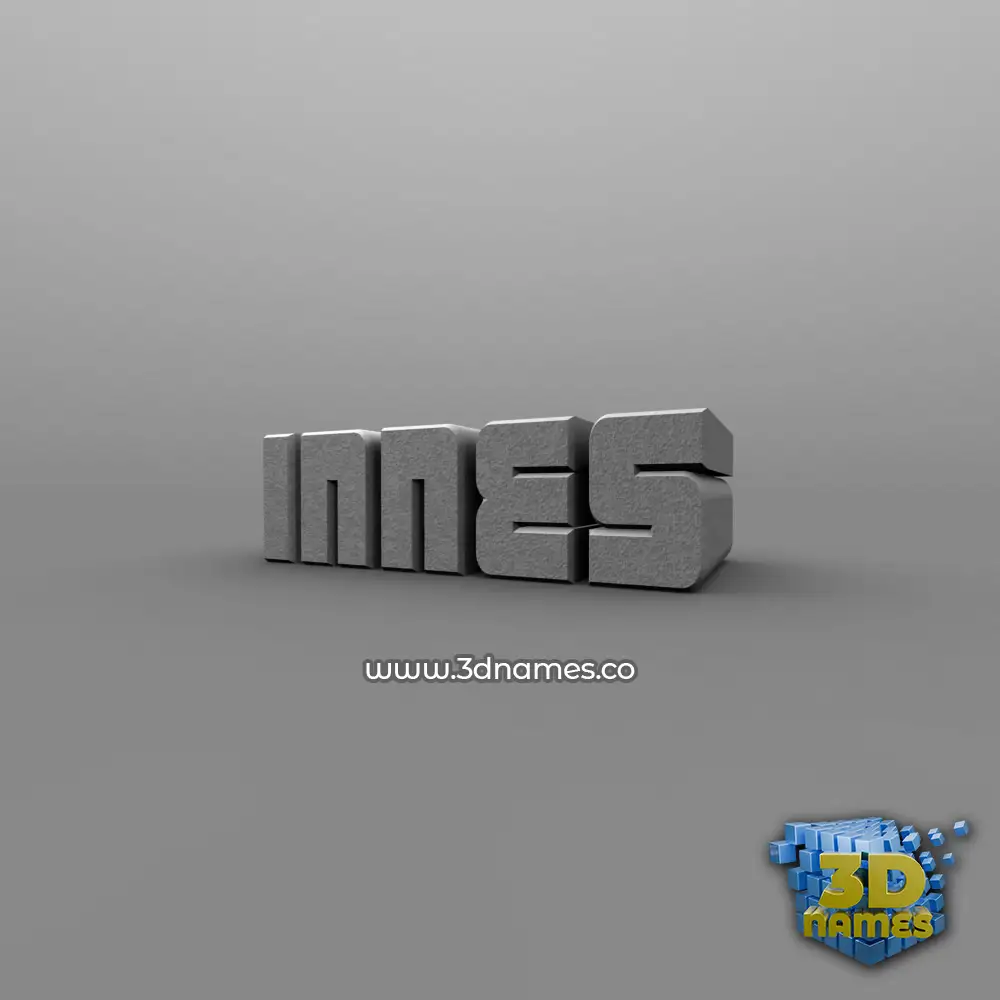 innes in Solid Grey style - 3D name wallpaper