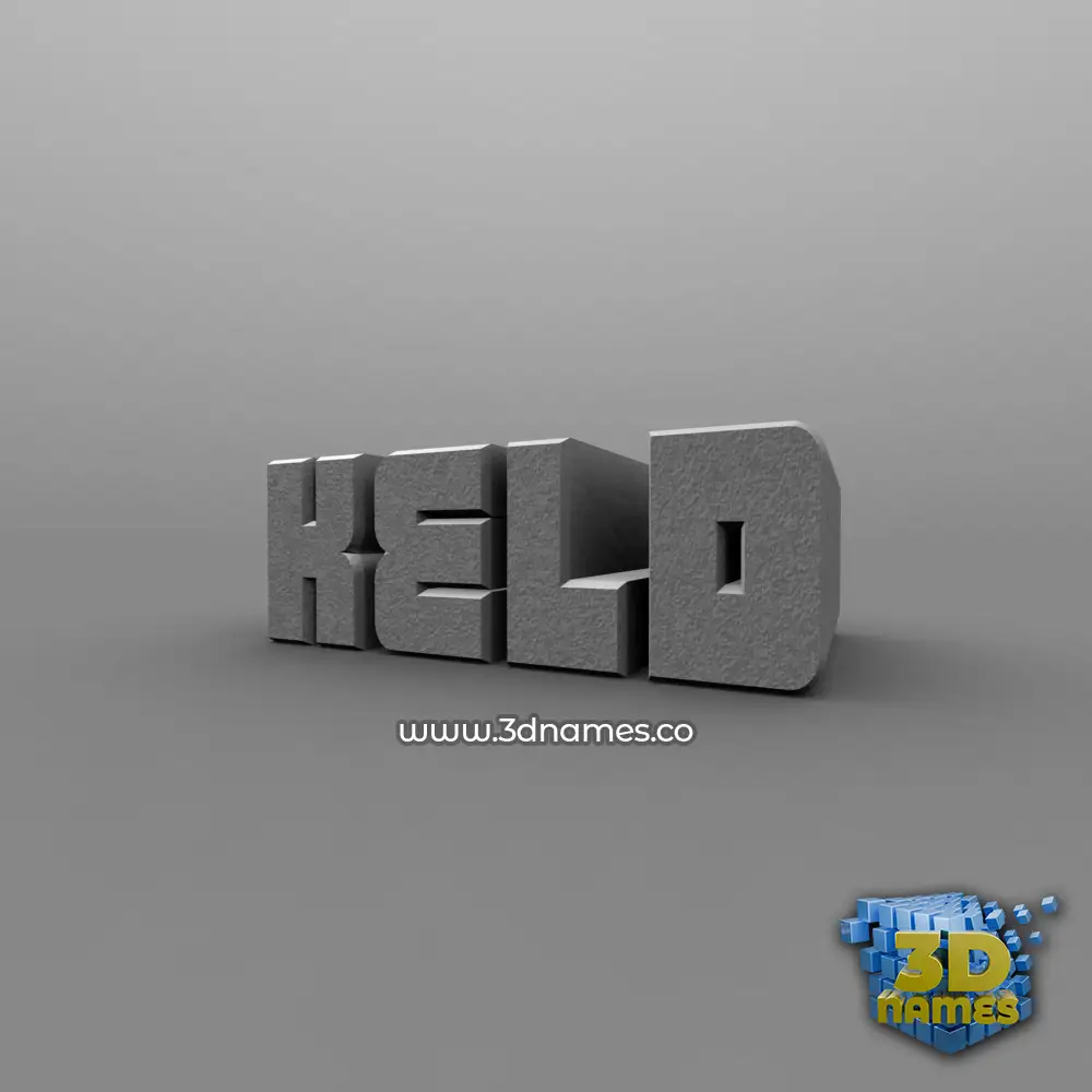 keld in Solid Grey style - 3D name wallpaper