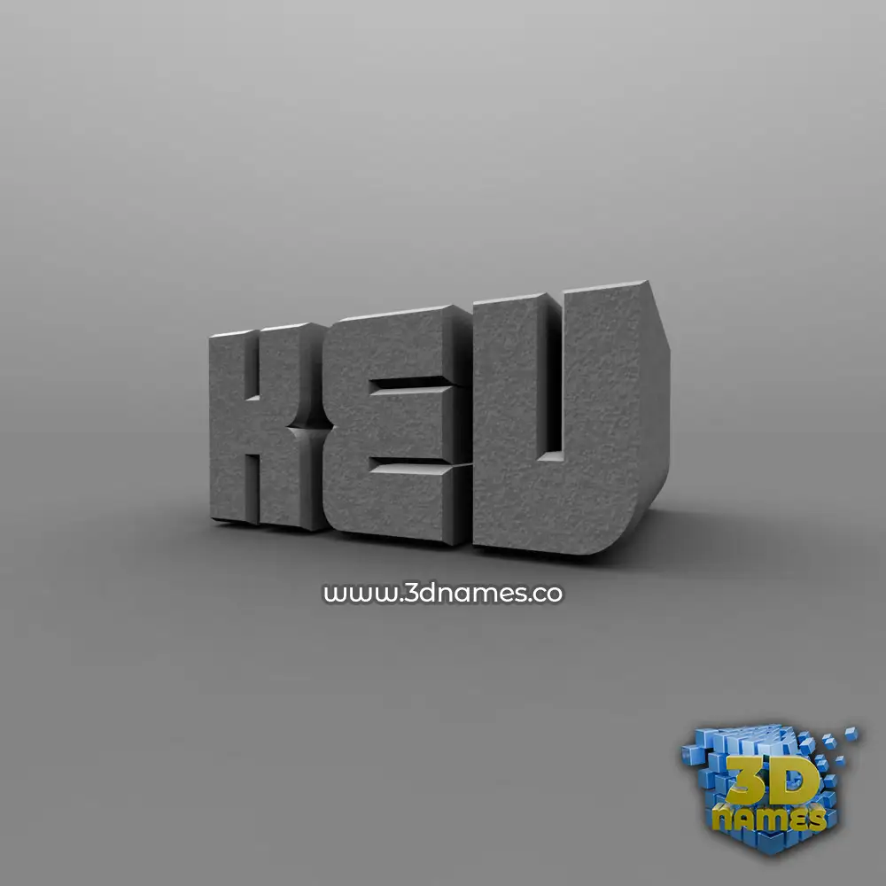 kev in Solid Grey style - 3D name wallpaper