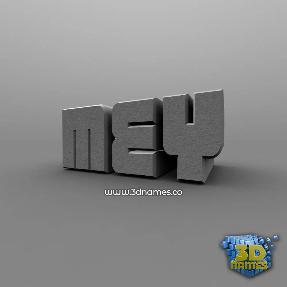 mey in Solid Grey style - 3D name wallpaper