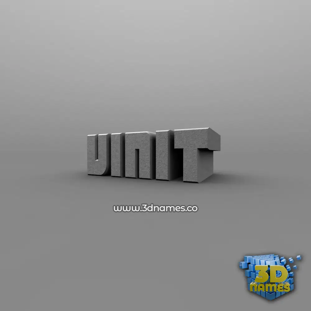 vinit in Solid Grey style - 3D name wallpaper