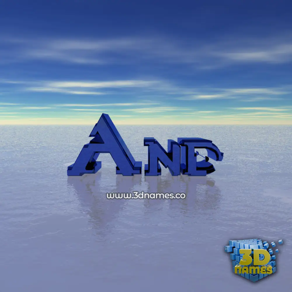 and in Horizon style - 3D name wallpaper