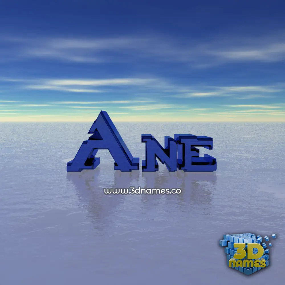 ane in Horizon style - 3D name wallpaper