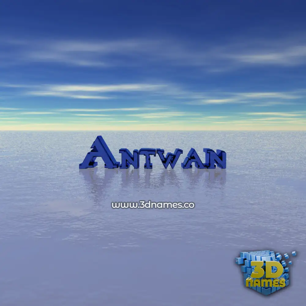 antwan in Horizon style - 3D name wallpaper