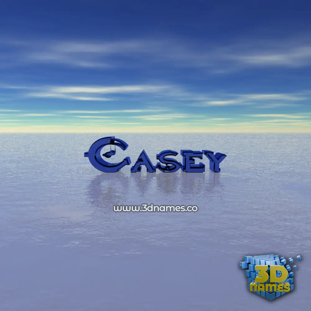 casey in Horizon style - 3D name wallpaper