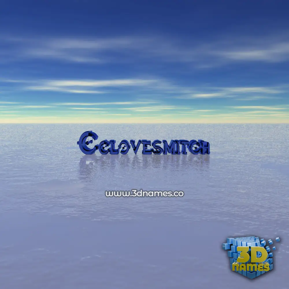 cclovesmitch in Horizon style - 3D name wallpaper