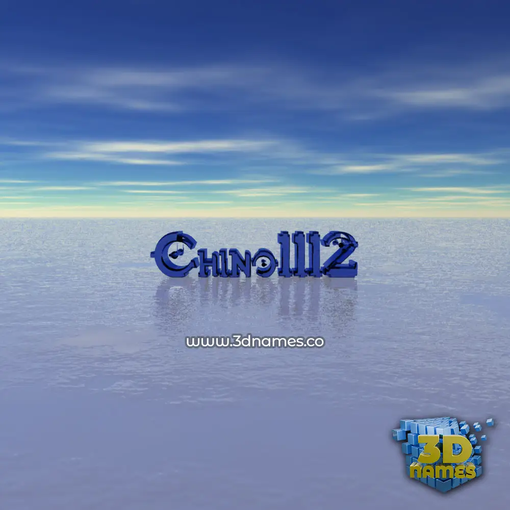 chino1112 in Horizon style - 3D name wallpaper