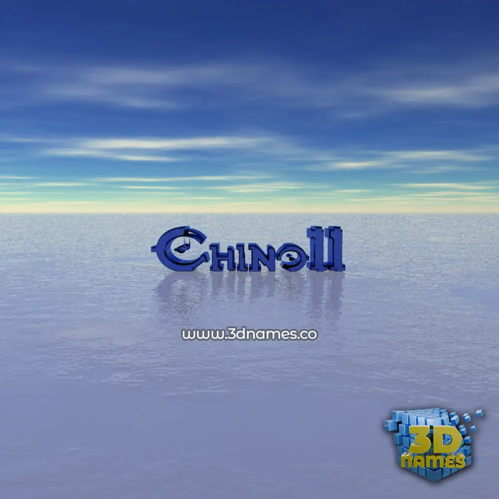 chino11 in Horizon style - 3D name wallpaper