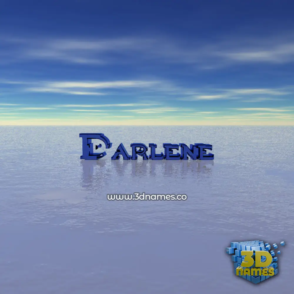 darlene in Horizon style - 3D name wallpaper