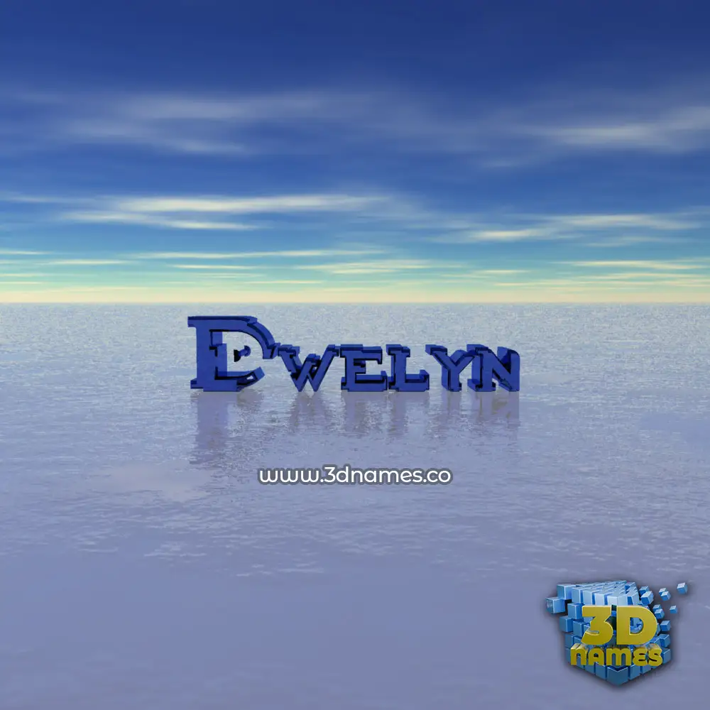 dwelyn in Horizon style - 3D name wallpaper