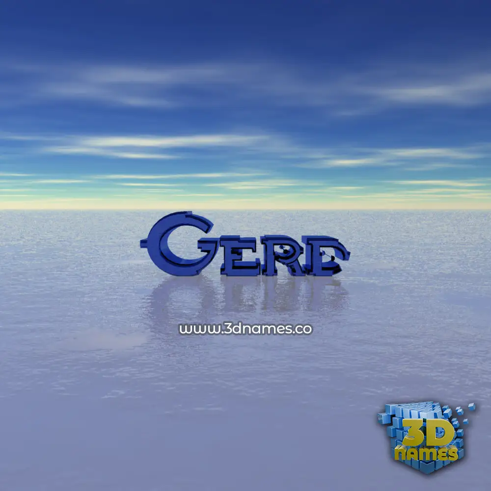 gerd in Horizon style - 3D name wallpaper