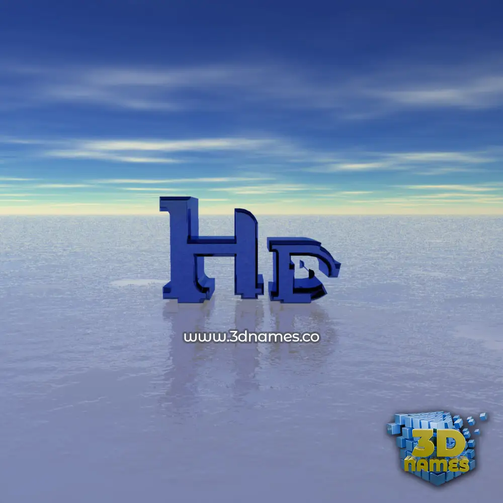 hd in Horizon style - 3D name wallpaper