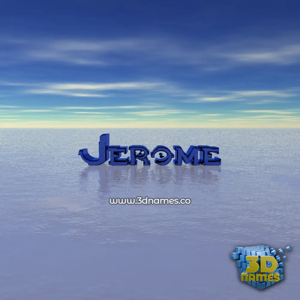 jerome in Horizon style - 3D name wallpaper