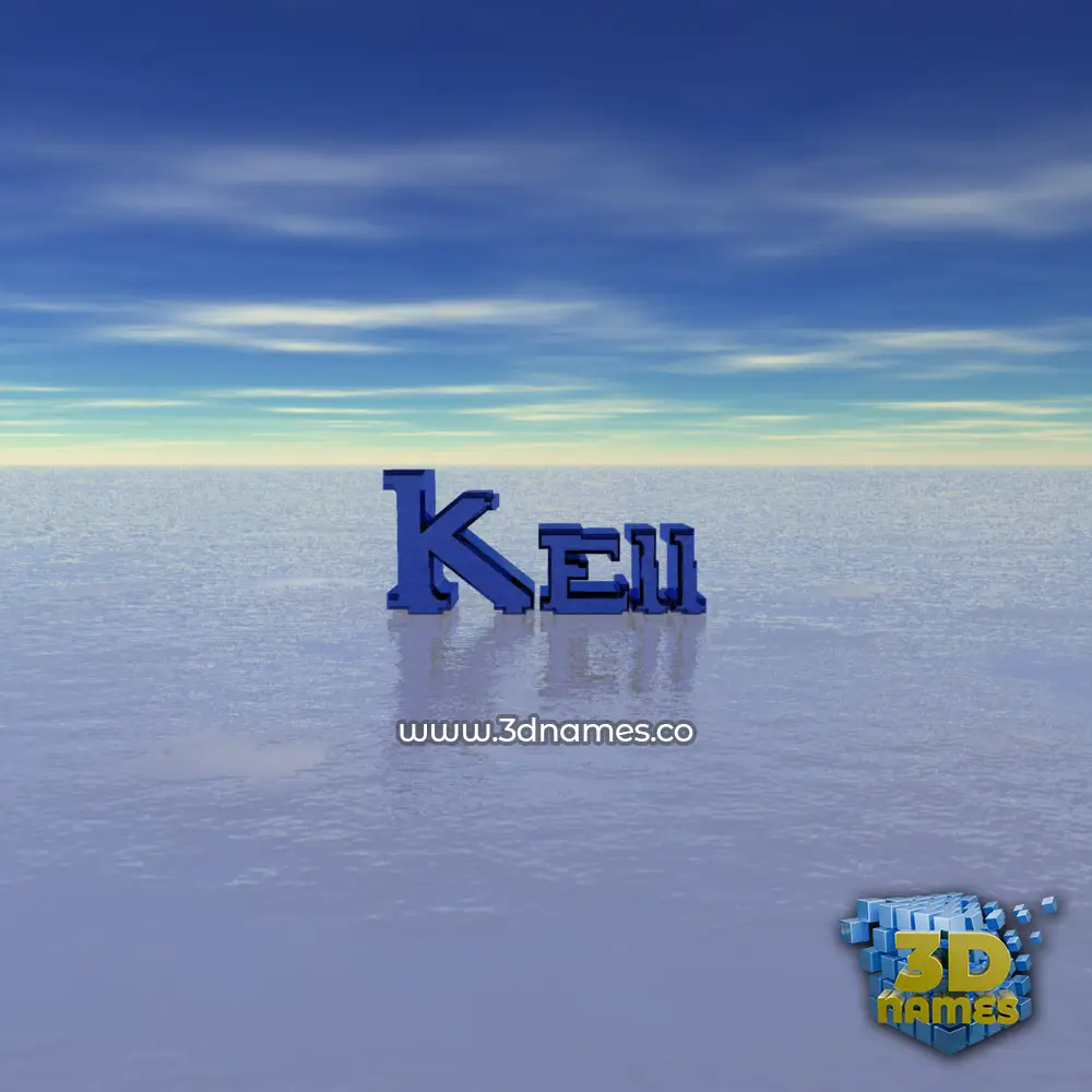 keii in Horizon style - 3D name wallpaper