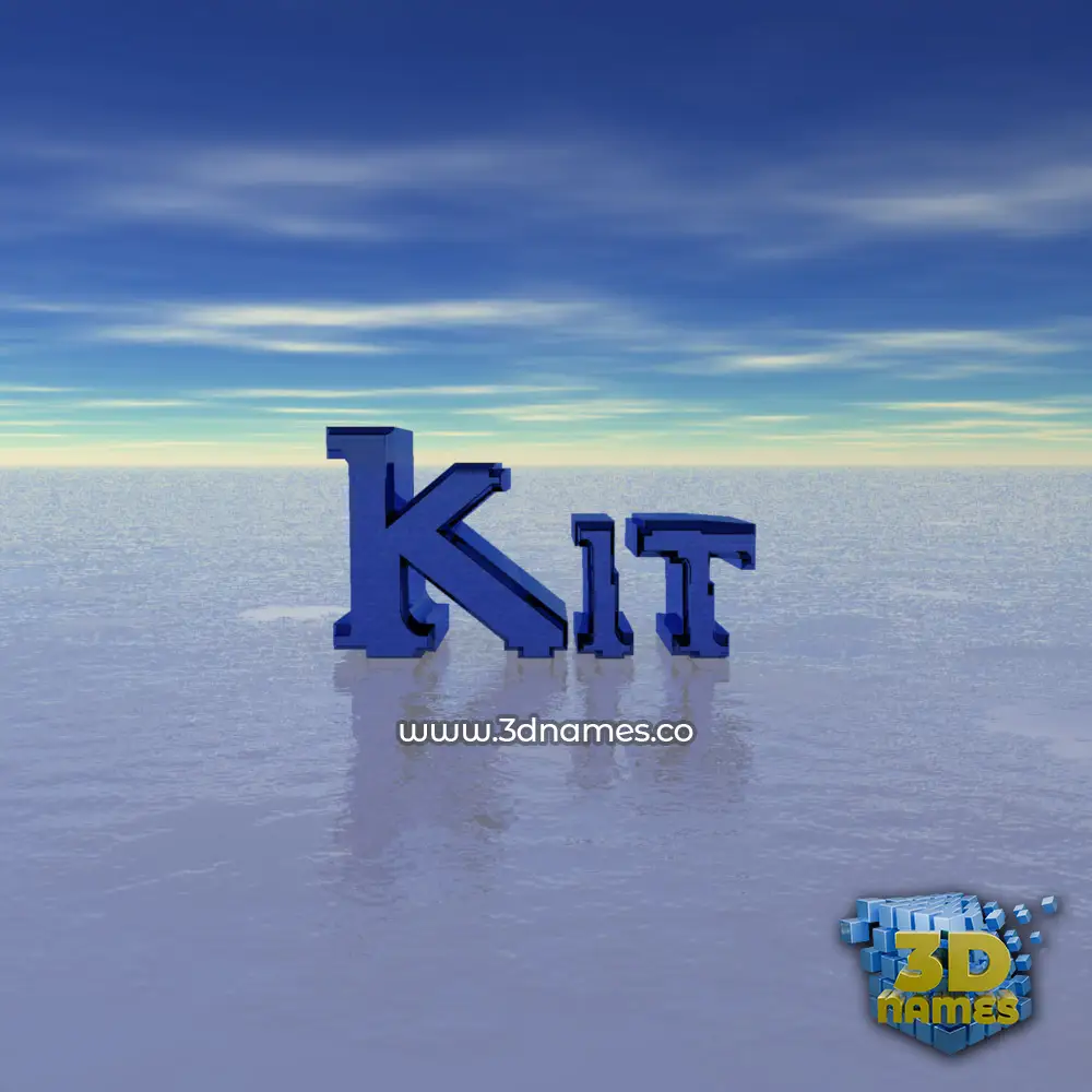 kit in Horizon style - 3D name wallpaper