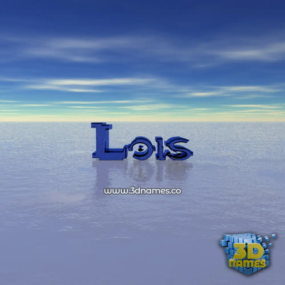 lois in Horizon style - 3D name wallpaper
