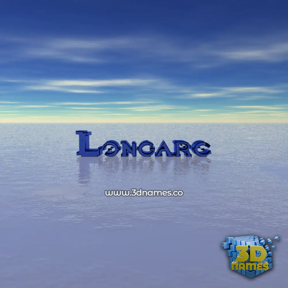 longarc in Horizon style - 3D name wallpaper