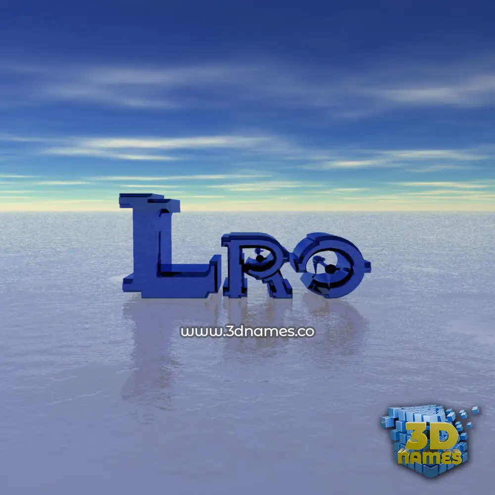 lro in Horizon style - 3D name wallpaper